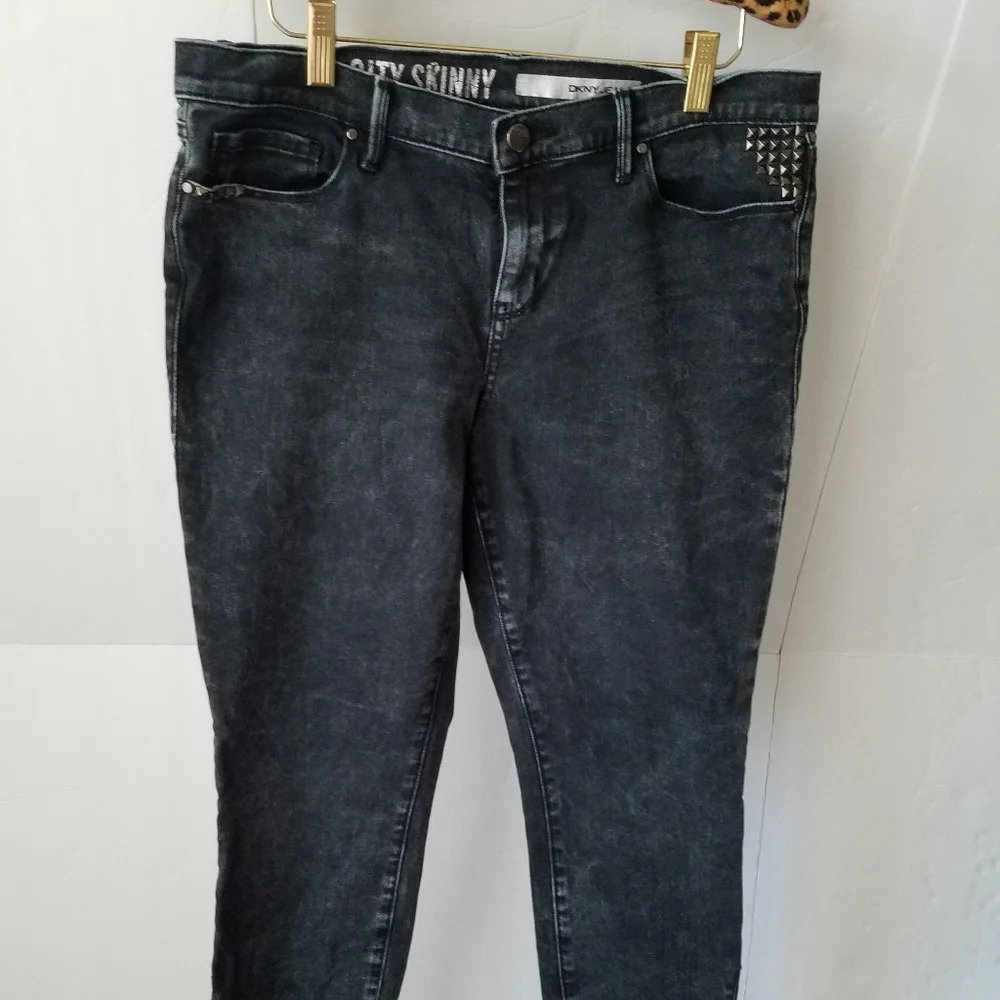 Women's Black Denim Pants